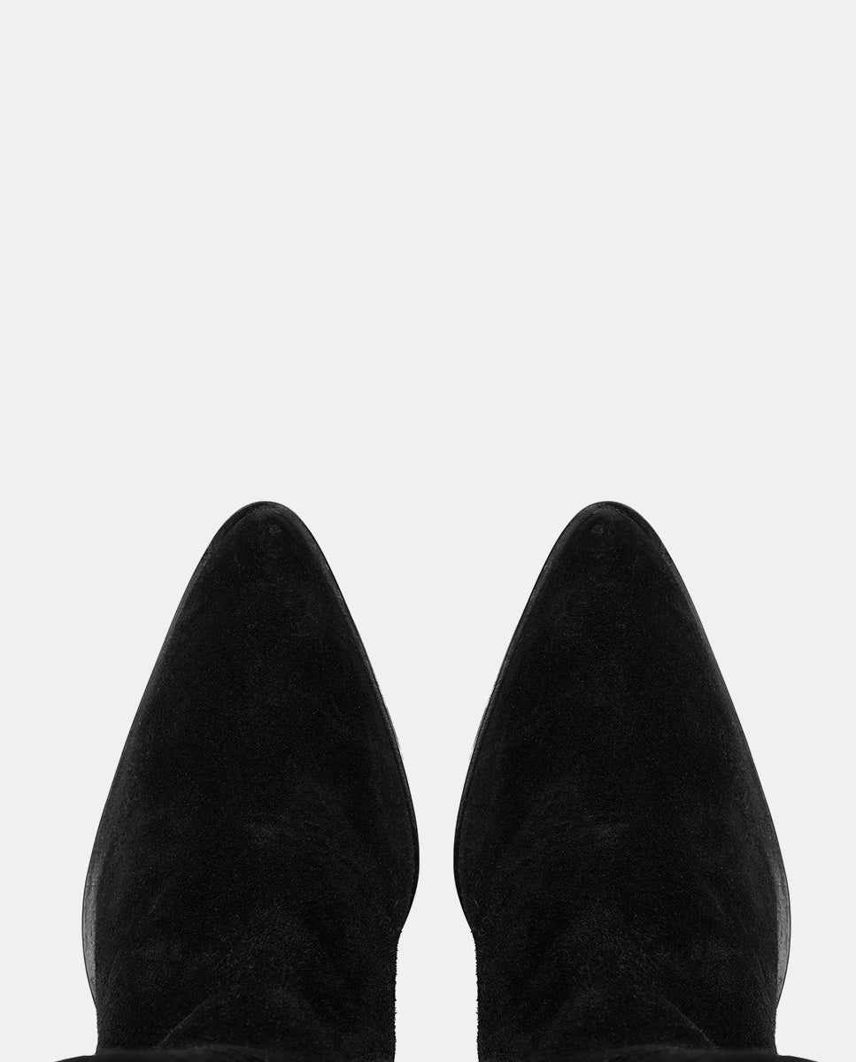 botas altas negras mujer