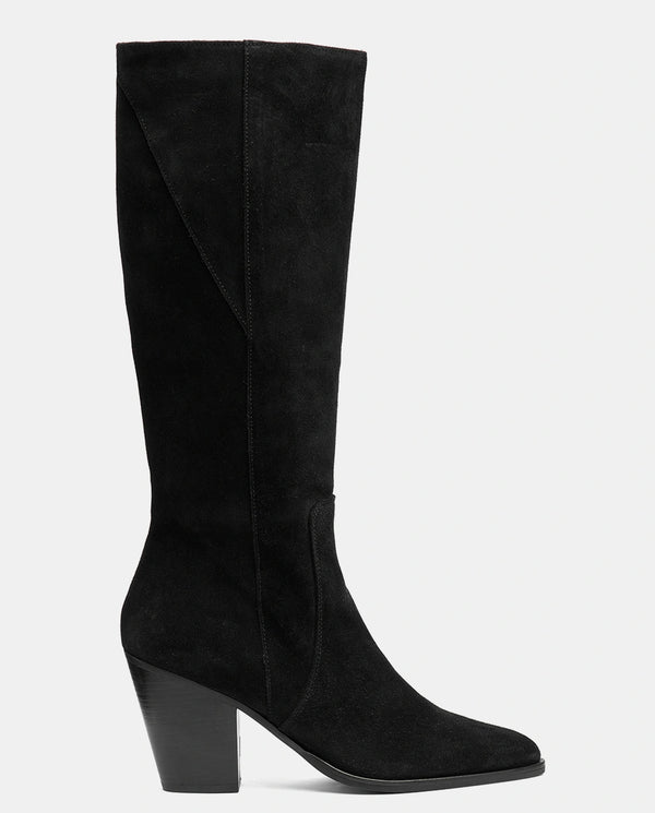 botas altas negras mujer