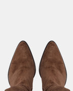 botas altas marrones mujer
