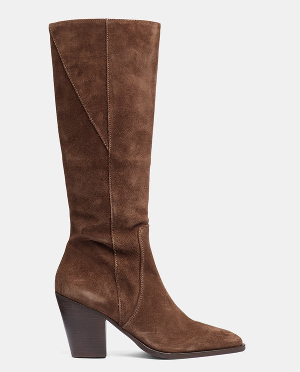 botas altas marrones mujer