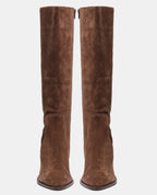 botas altas marrones mujer