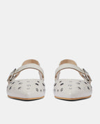 bailarinas gris claro con tachas