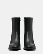 botines mujer piel negro