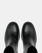 botines mujer piel negro