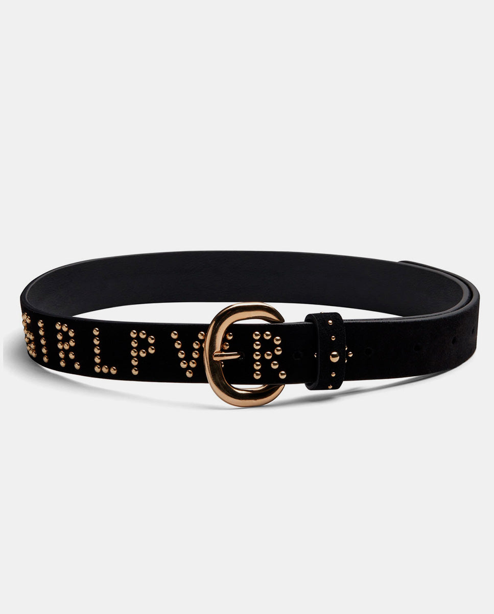 It-Girl-Power-Cinturon-con-hebilla-negro-dorado