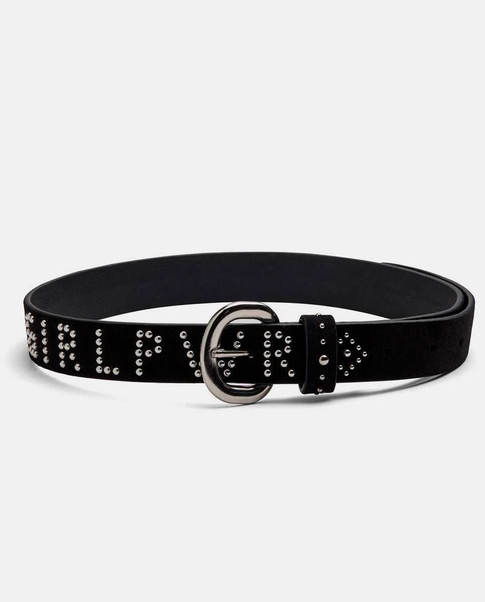 It-Girl-Power-Cinturon-hebilla-plateado-negro-ante-it-shoes