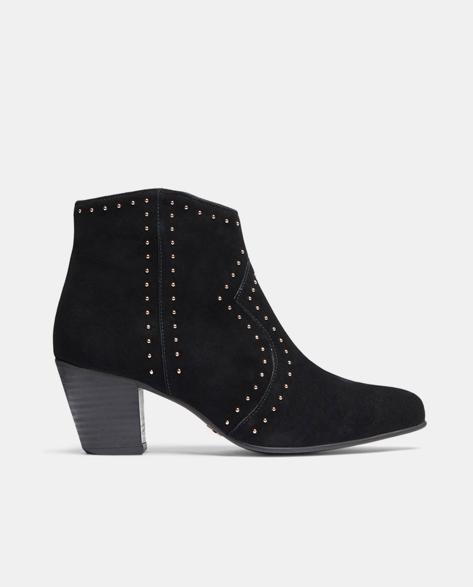 botin mujer con tachuelas