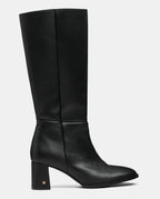 botas caña alta negras mujer