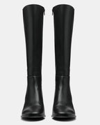 botas caña alta negras mujer