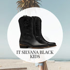 IT SILVANA LOW BLACK KIDS